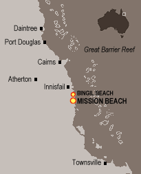 Mission Beach Map